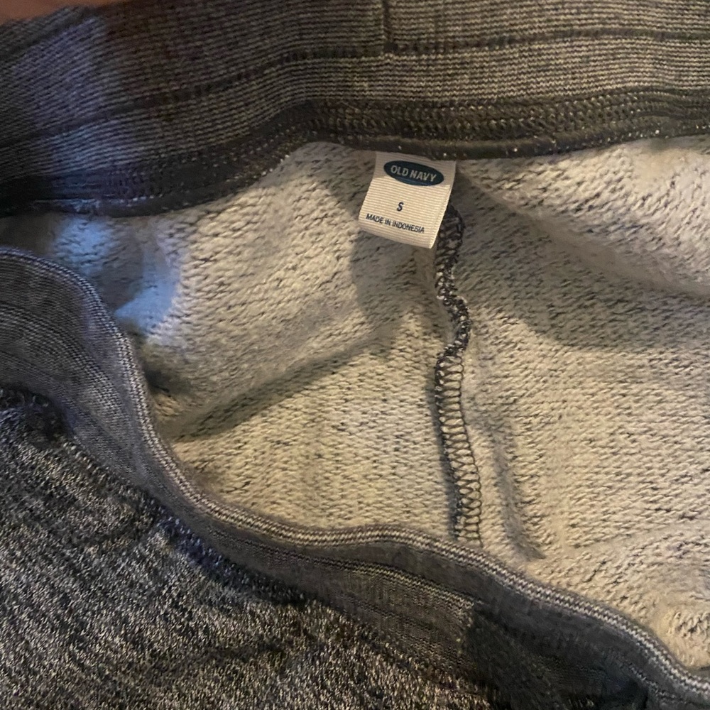 Grey old navy sweatpants.
